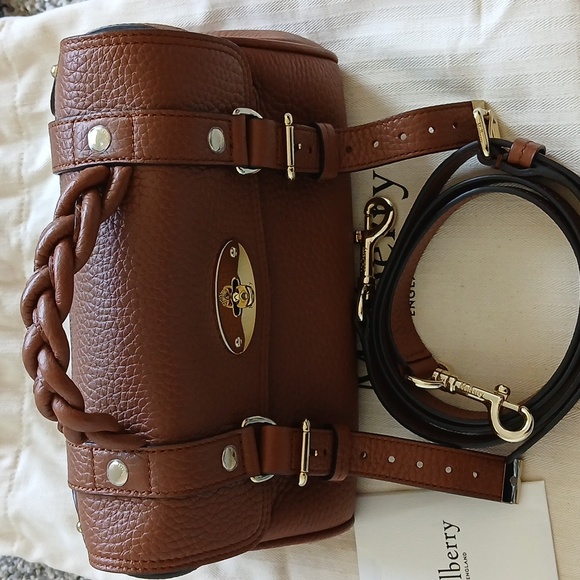 Mulberry Handbags - Mulberry Mini Alexa Heavy Grain